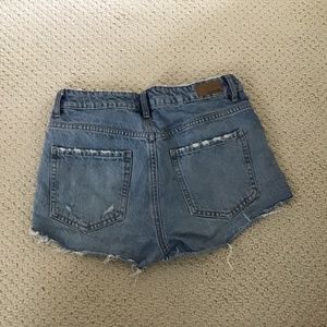Garage Denim Light Blue Shorts